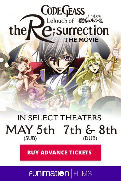 Affiche du film Code Geass: Lelouch of the Resurrection - Photo 11 sur - Code Geass Lelouch Of The Resurrection Blu Ray