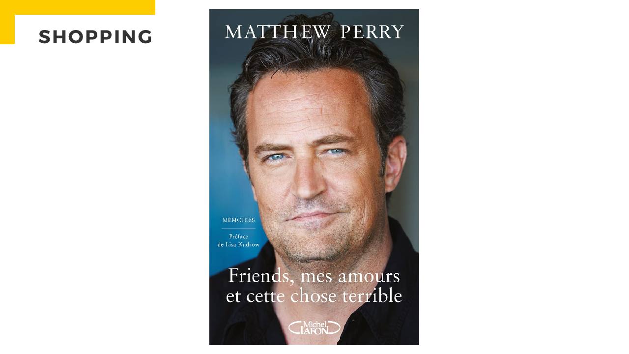 Photo : Matthew Perry sort un livre autobiographique Friends