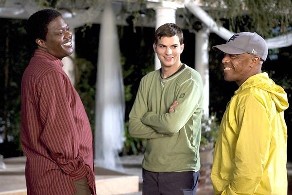 Photo de Bernie Mac - Black/white : Photo Ashton Kutcher, Bernie Mac