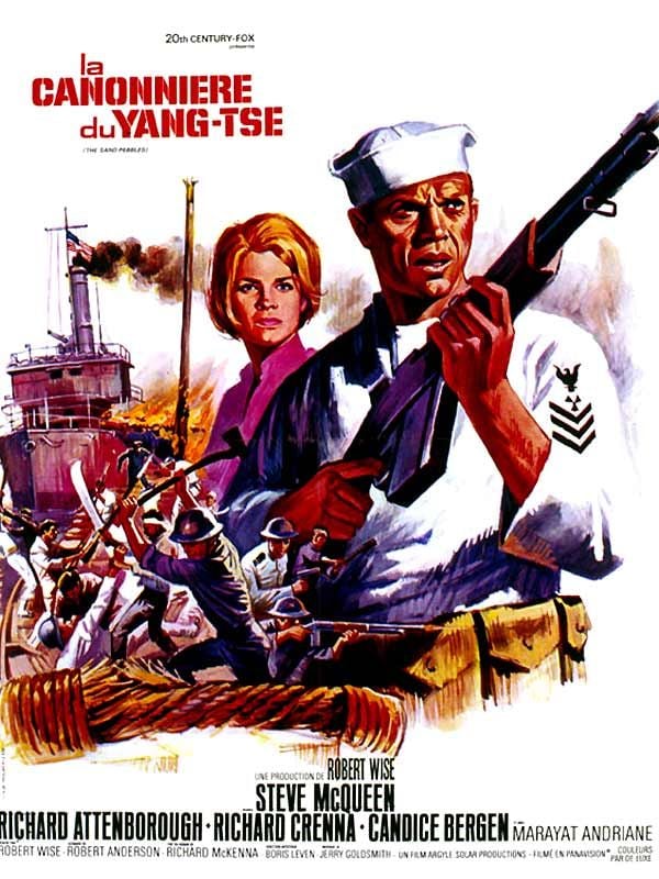 Affiche du film La Canonnière du YangTse Photo 6 sur 15 AlloCiné