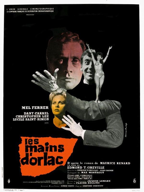 Les Mains d'Orlac streaming vf gratuit