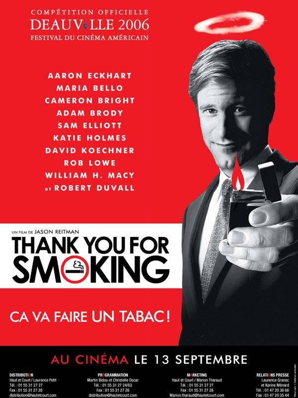Thank you for smoking streaming gratuit