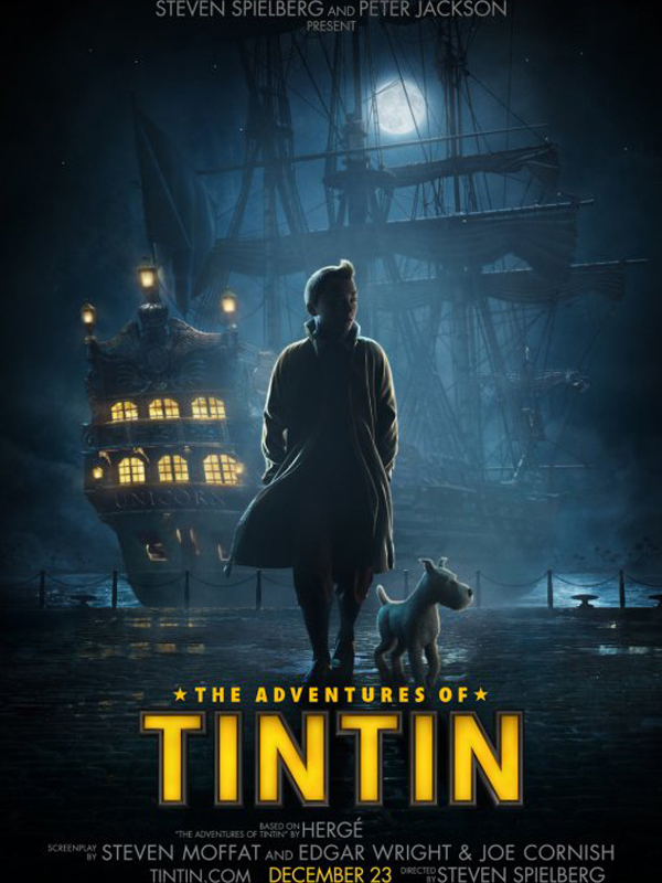 Affiche Du Film Les Aventures De Tintin Le Secret De La Licorne Photo 44 Sur 44 Allociné 