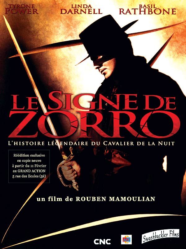 Le Signe de Zorro streaming fr