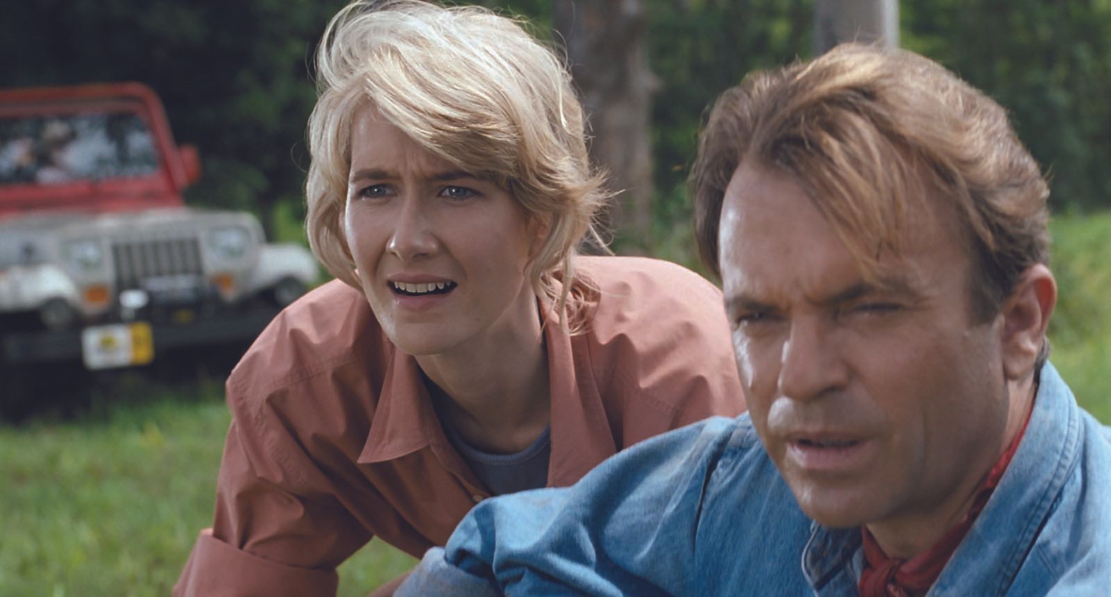 Sam Neill Films Et Programmes Tv Photo de Sam Neill - Jurassic Park : Photo Laura Dern, Sam Neill - AlloCiné
