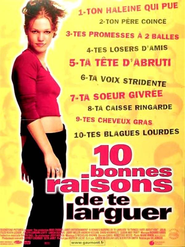 10 bonnes raisons de te larguer streaming fr