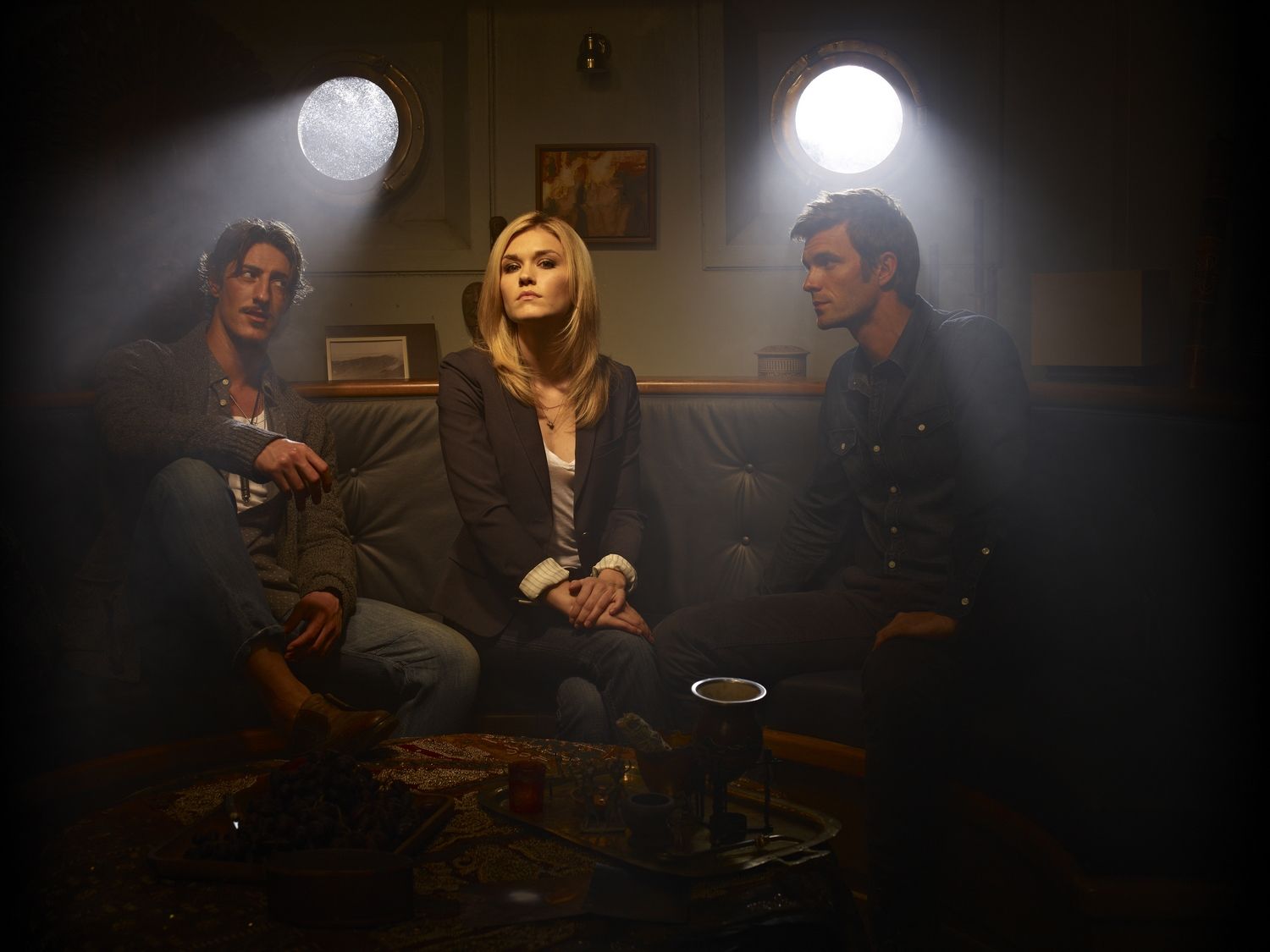 Les Mystères de Haven : Photo Emily Rose, Lucas Bryant, Eric Balfour