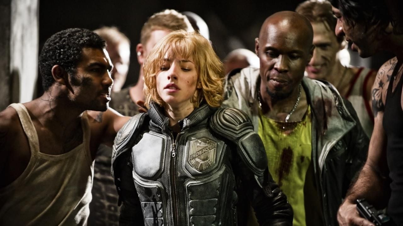 Photo de Wood Harris Dredd Photo Wood Harris, Olivia Thirlby Photo 4 sur 10 AlloCiné