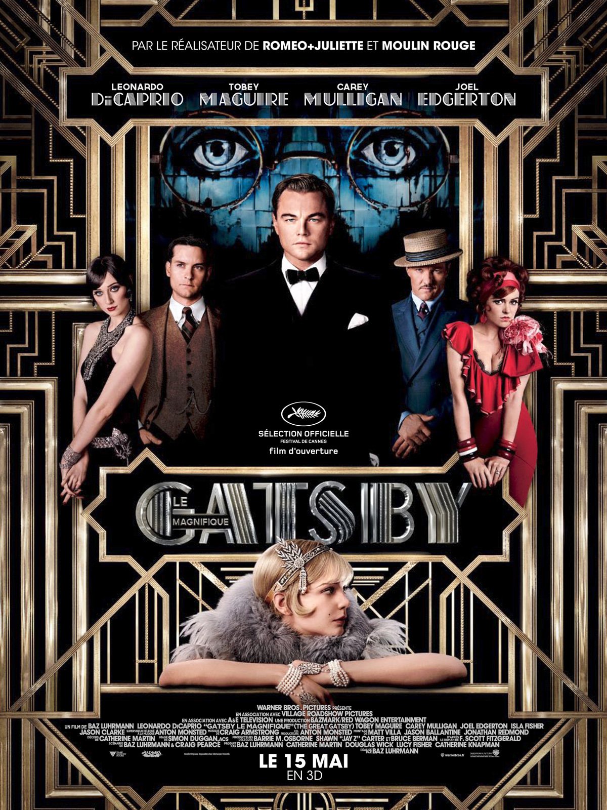 Gatsby le Magnifique en Blu Ray : Gatsby le magnifique Combo Blu