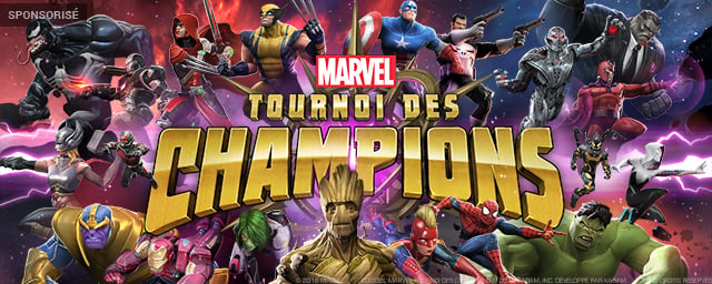 MARVEL Tournoi des Champions : découvrez le jeu sur mobile