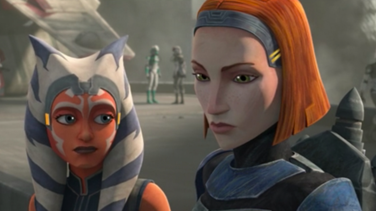 The Mandalorian Saison 2 Bo Katan Confirmee La Voix Dans The Clone Wars Choisie Pour L Incarner News Series A La Tv Allocine