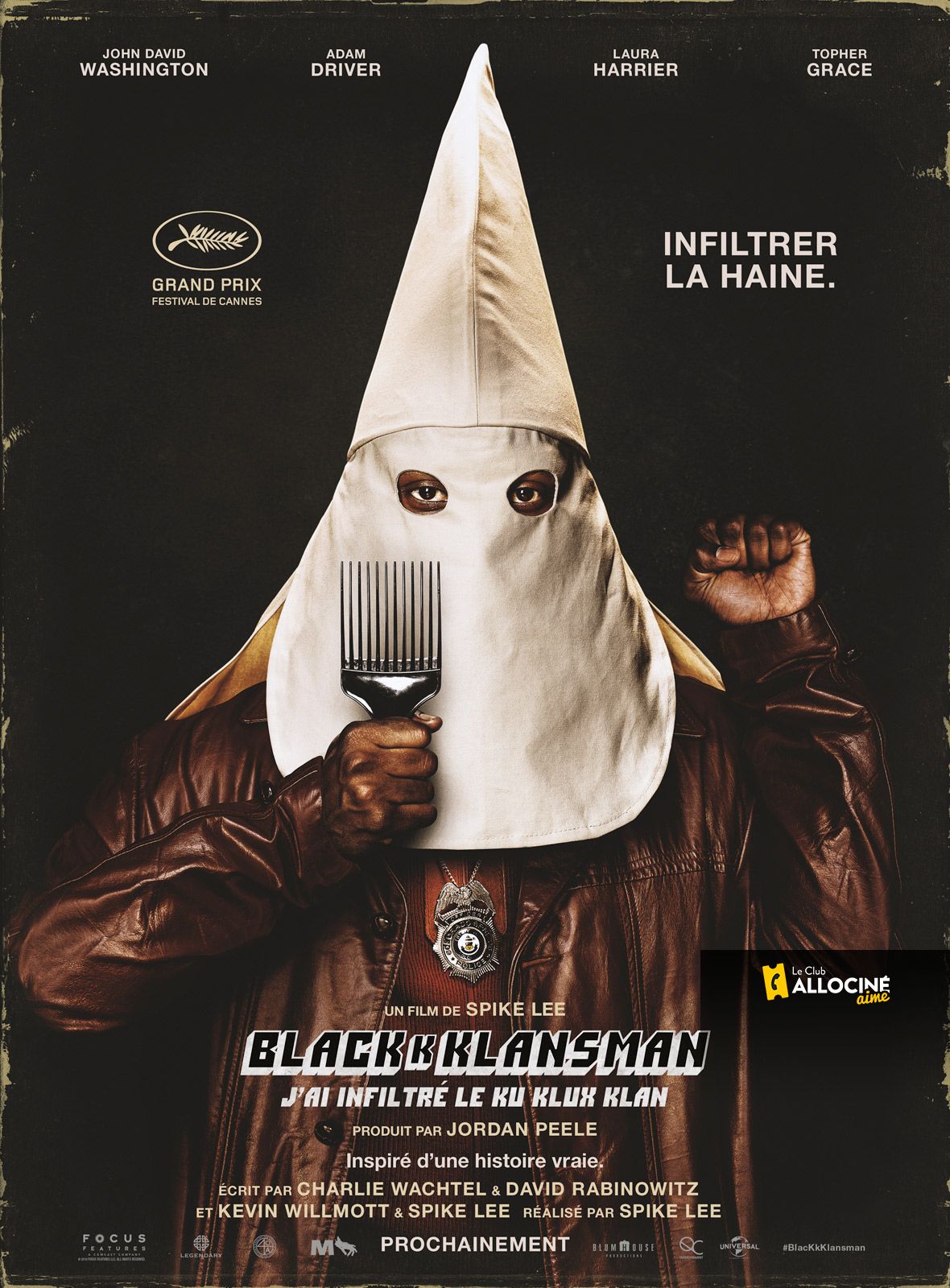 BlacKkKlansman - J'ai infiltré le Ku Klux Klan streaming fr