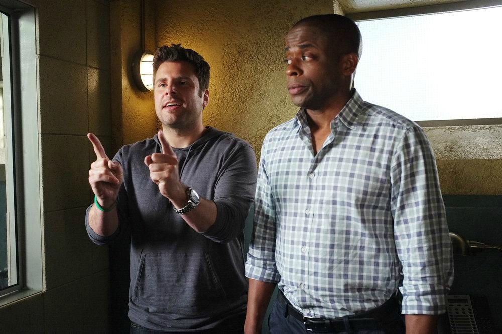 Psych Enquêteur malgré lui Psych Enquêteur malgré lui Photo Dule Hill, James Roday
