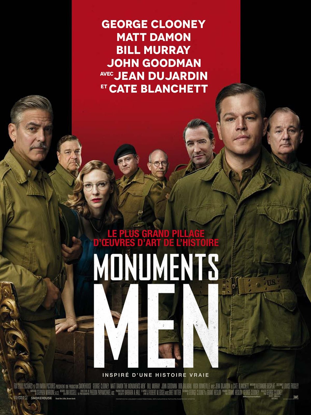 Monuments Men streaming fr