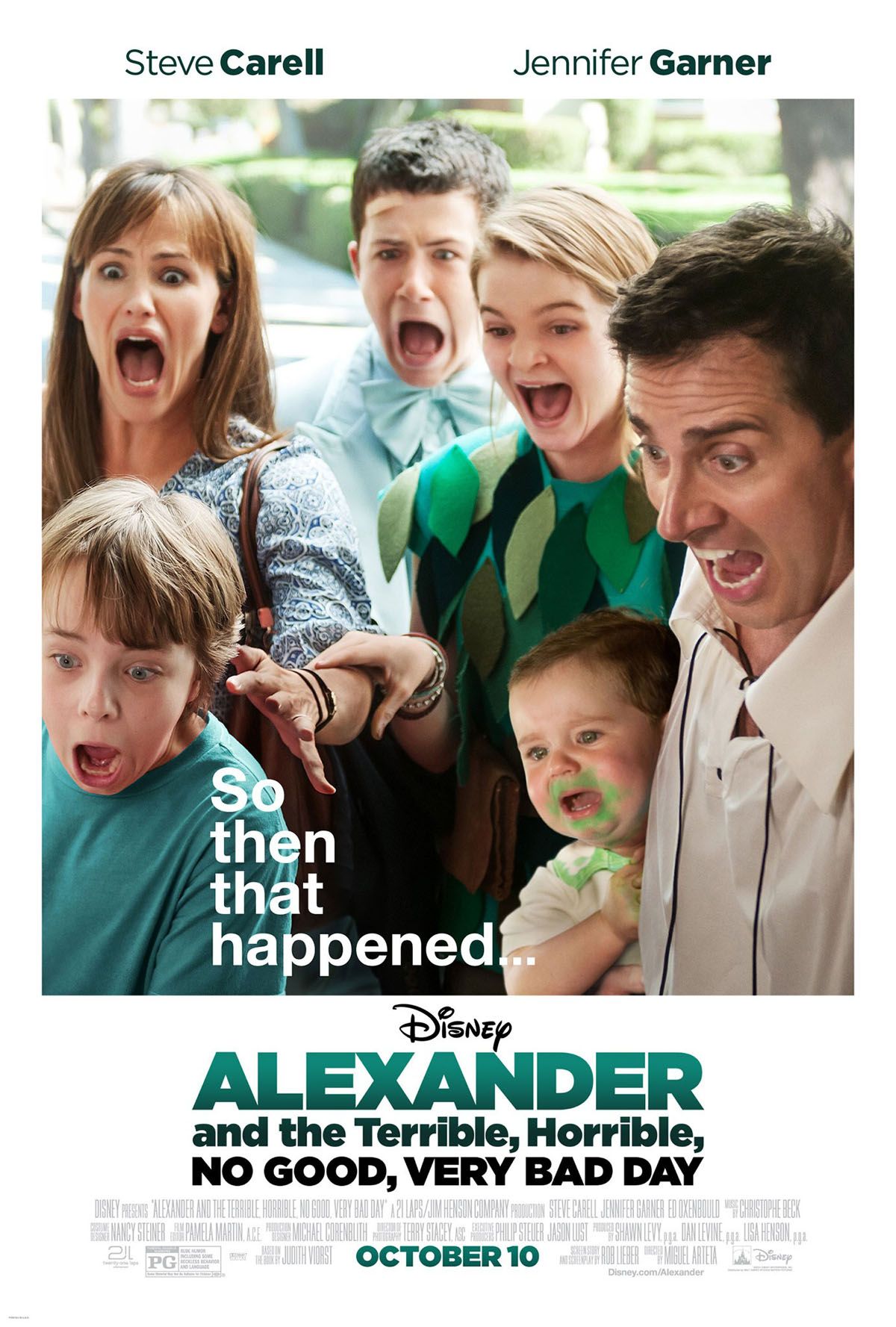 Alexandre Et Sa Journée épouvantablement Terrible Et Affreuse Streaming Affiche du film Alexander et sa journée épouvantablement terrible et
