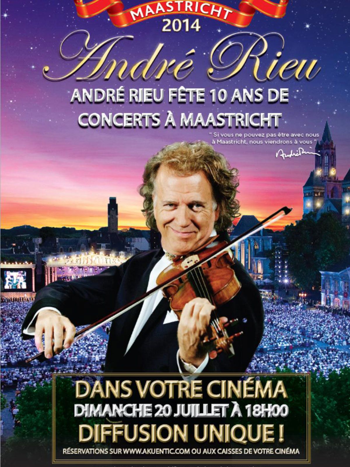 André Rieu (Coté Diffusion) streaming vf gratuit