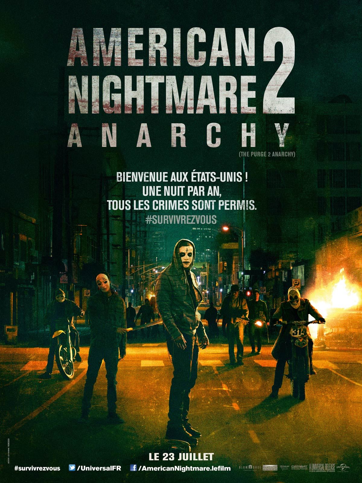 American Nightmare 2 : Anarchy streaming