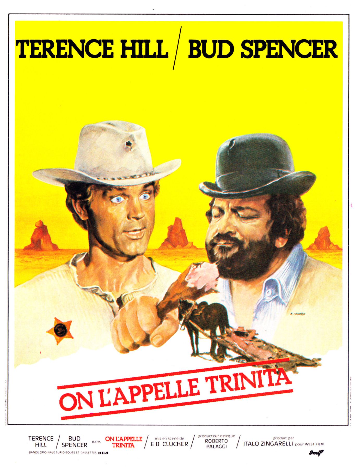 Affiche du film On l'appelle Trinita Photo 2 sur 4 AlloCiné Affiche du film On l'appelle Trinita Photo 2 sur 4 AlloCiné