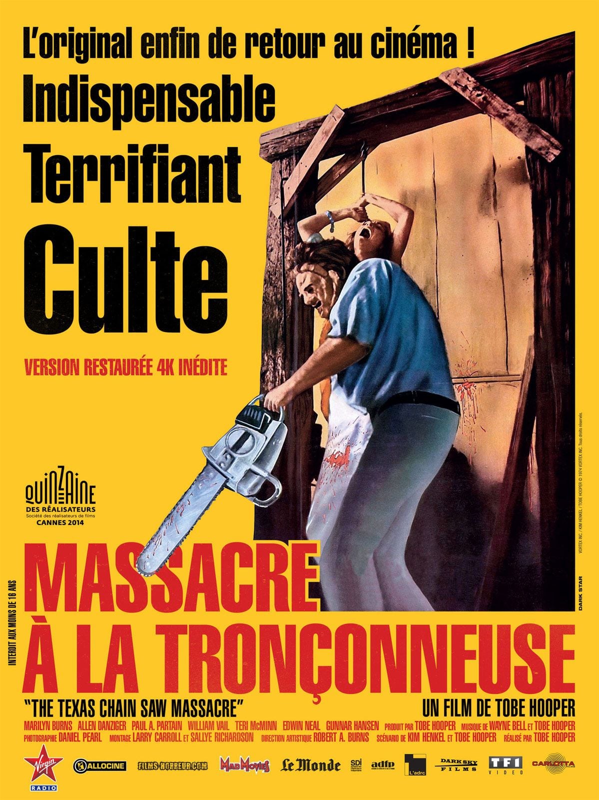 Massacre à la tronçonneuse streaming gratuit