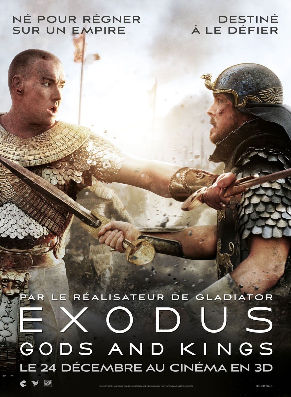 Exodus: Gods And Kings en DVD : Exodus : Gods and Kings - DVD + Digital HD  - AlloCiné