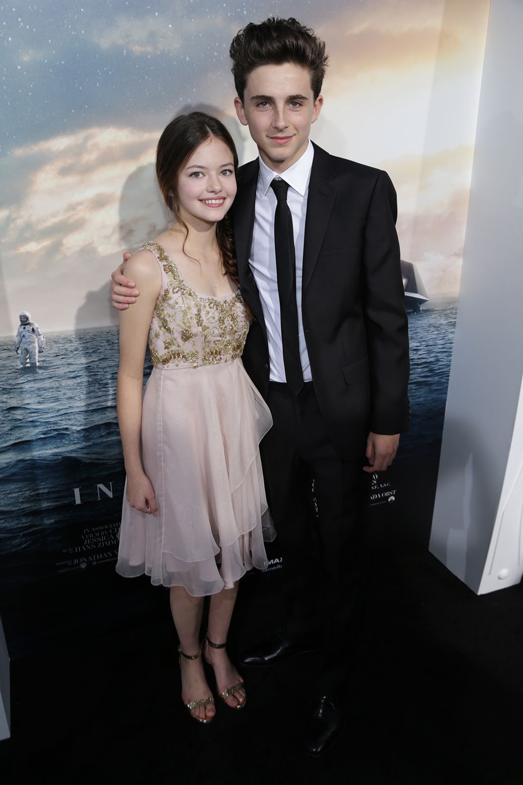 Photo De Timothee Chalamet Interstellar Photo Promotionnelle Mackenzie Foy Timothee Chalamet Allocine