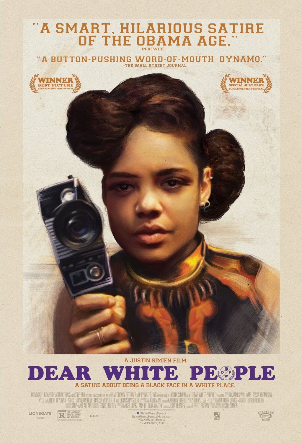 Affiche Du Film Dear White People Photo 14 Sur 16 Allociné