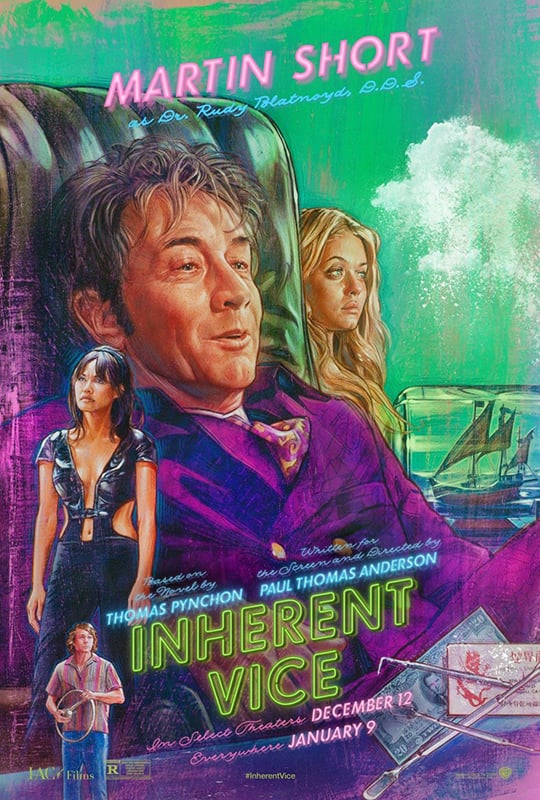 Affiche Du Film Inherent Vice Photo Sur Allocin