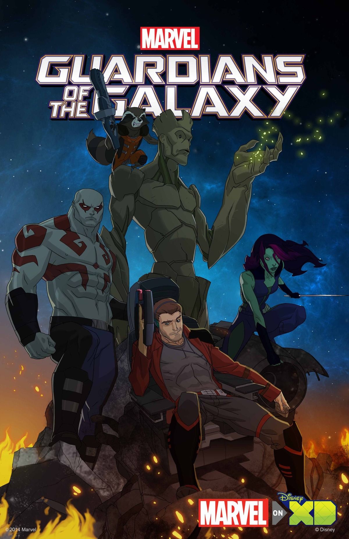 Les Gardiens De La Galaxie 1 Streaming Vf Poster Les Gardiens de la Galaxie - Saison 1 - Affiche 1 sur 4 - AlloCiné