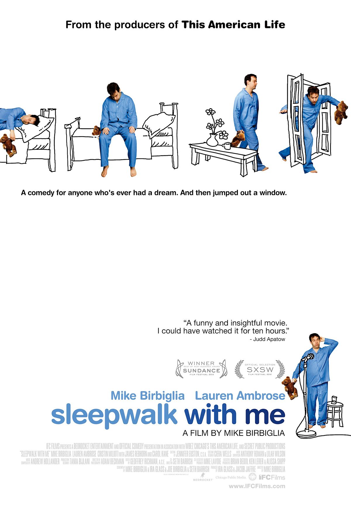 Sleepwalk with Me streaming fr