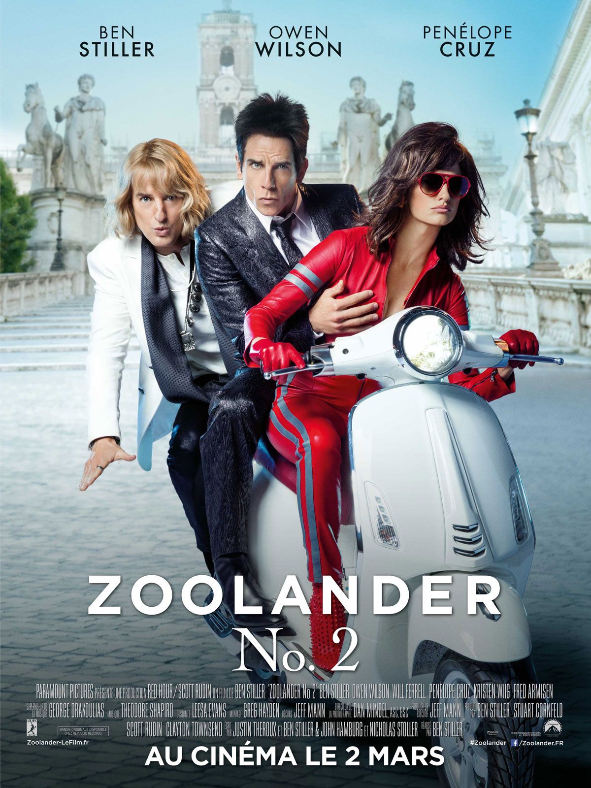 Zoolander 2 : Affiche