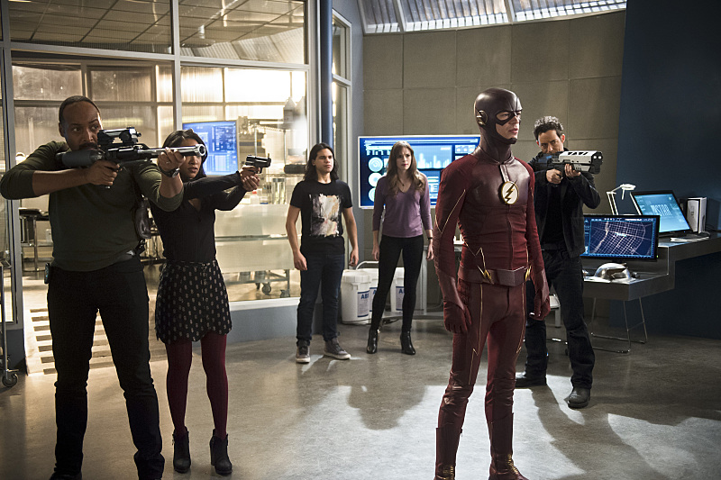 Flash 2014 Flash 2014 Photo Carlos Valdes Candice Patton Grant Gustin Jesse L Martin 5896