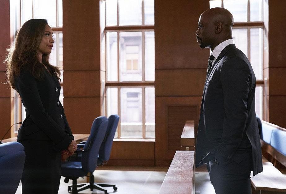 Films Et Séries Tv Avec D. B. Woodside Suits : avocats sur mesure : Photo D.B. Woodside, Gina Torres - 254 sur