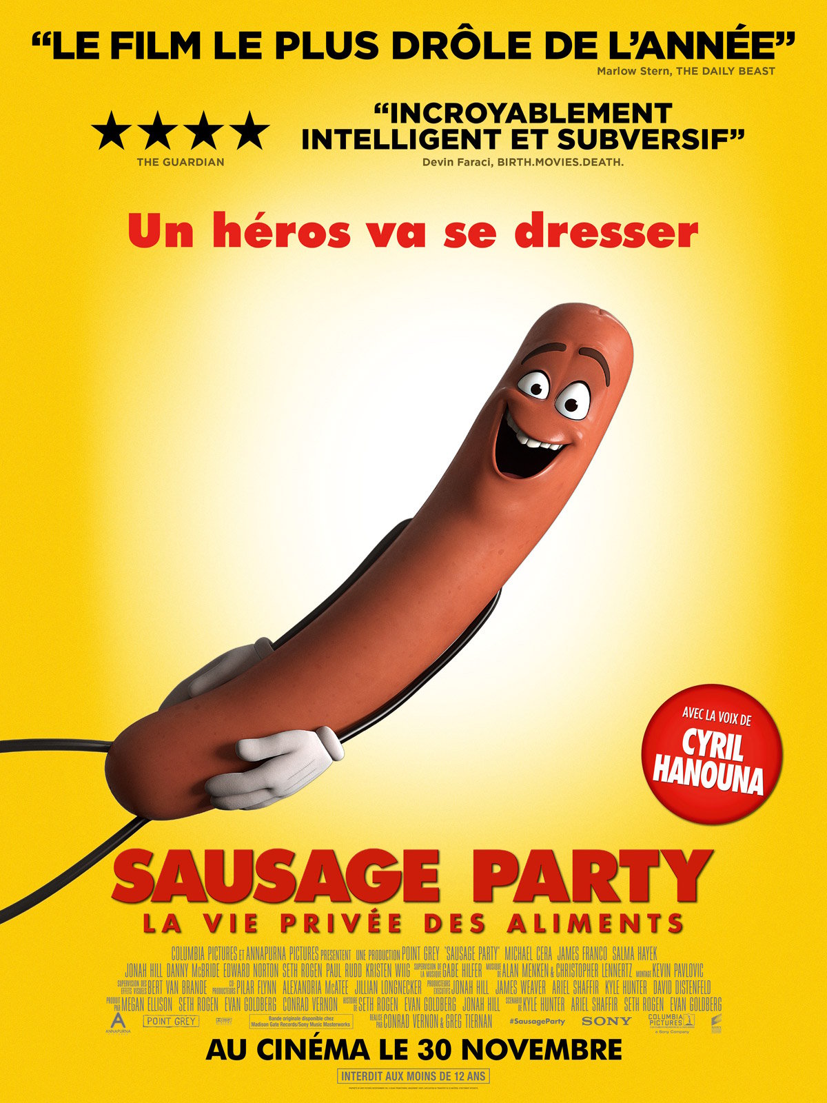 Sausage Party streaming fr