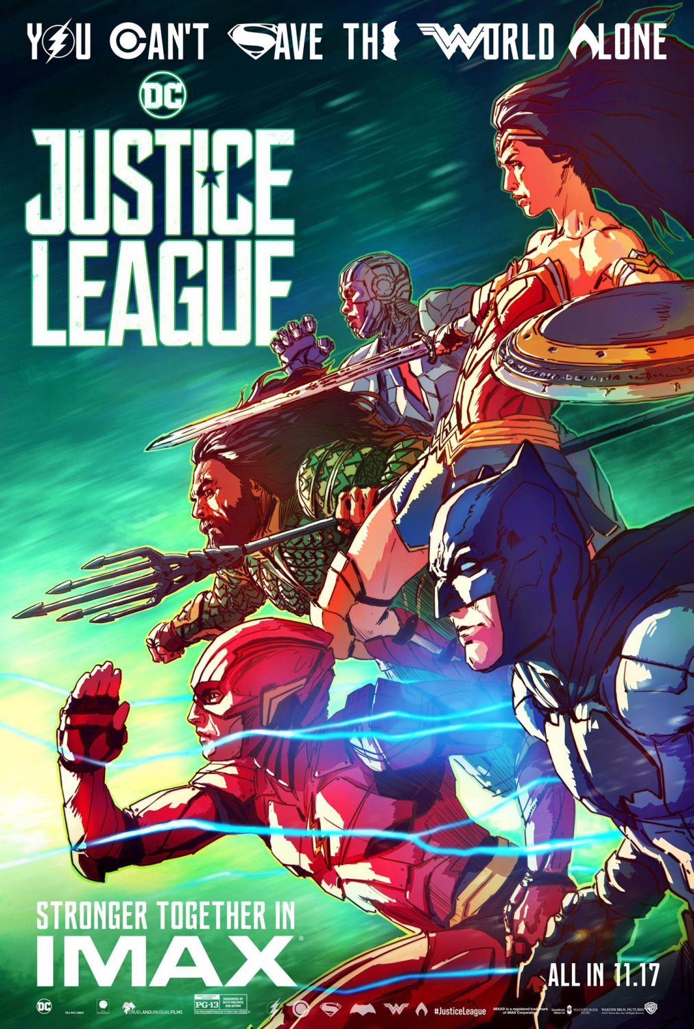 Affiche Du Film Justice League Photo 26 Sur 68 Allociné 