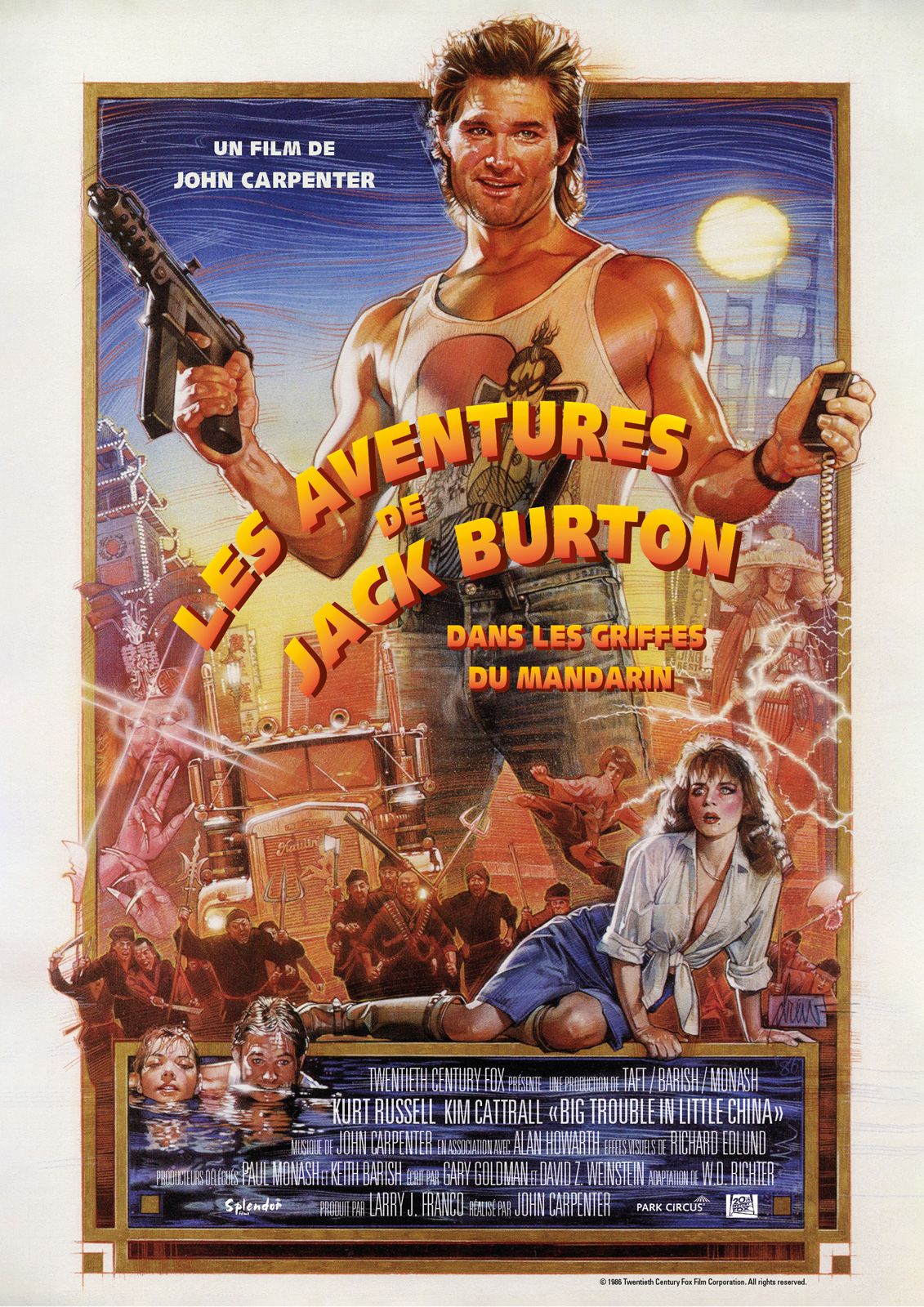 Les Aventures de Jack Burton dans les griffes du mandarin streaming vf gratuit