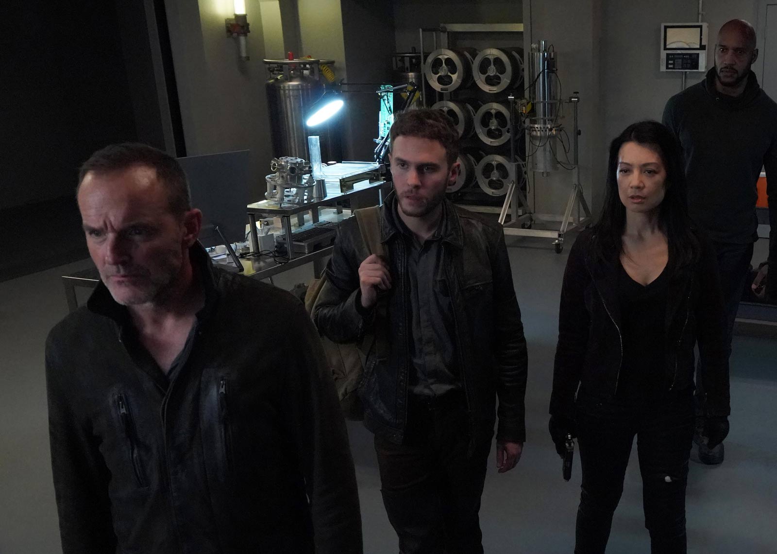 Photo De Ming Na Wen Marvel Les Agents Du S H I E L D Photo Ming Na Wen Clark Gregg