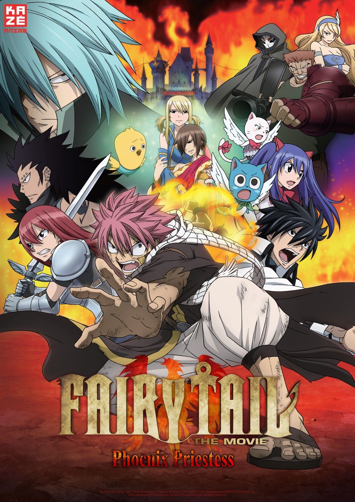 Fairy Tail Film 1 Vf Affiche du film Fairy Tail - Le Film : La prêtresse du Phoenix - Photo
