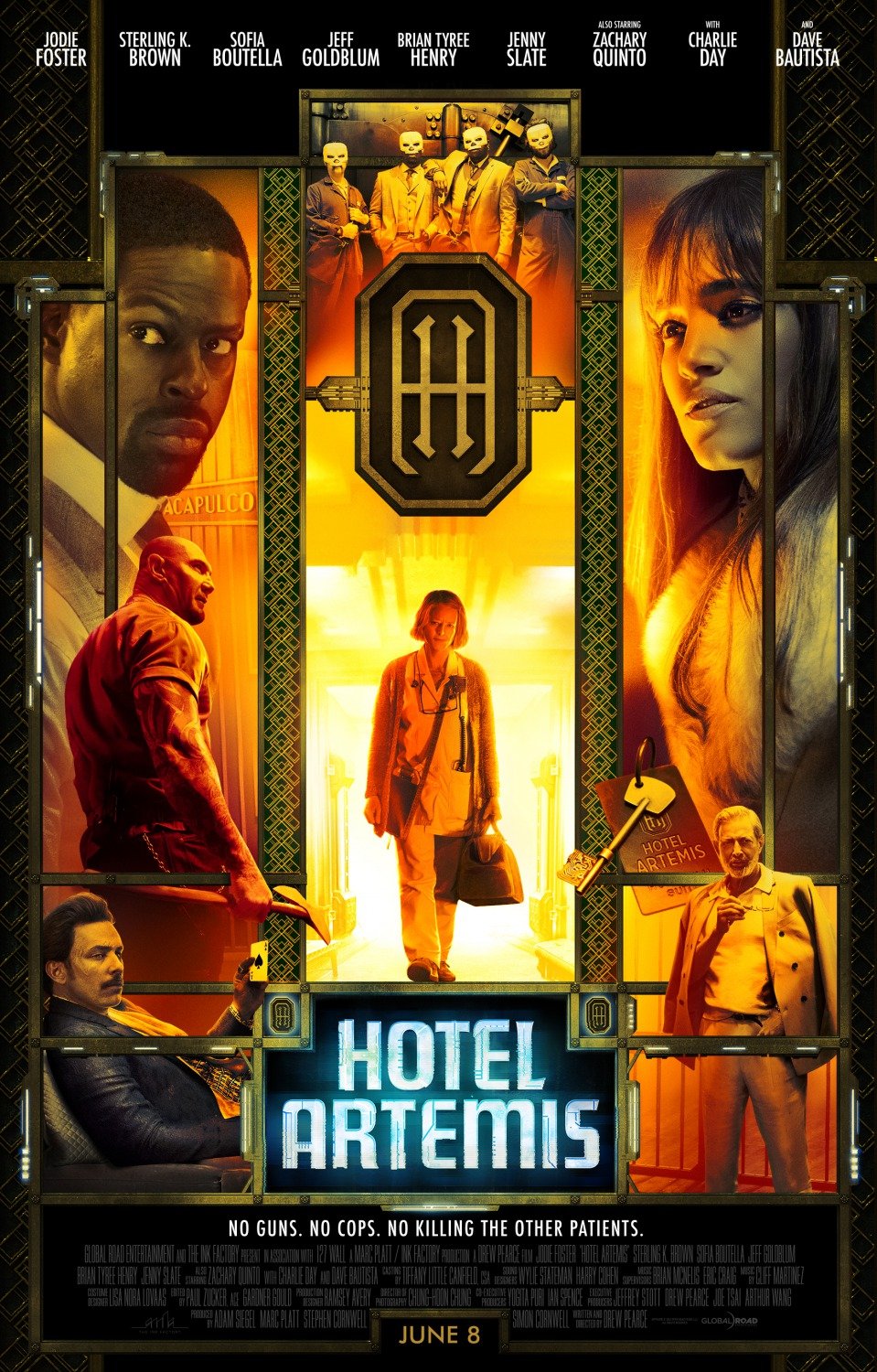 Affiche du film Hotel Artemis - Photo 16 sur 19 - AlloCiné