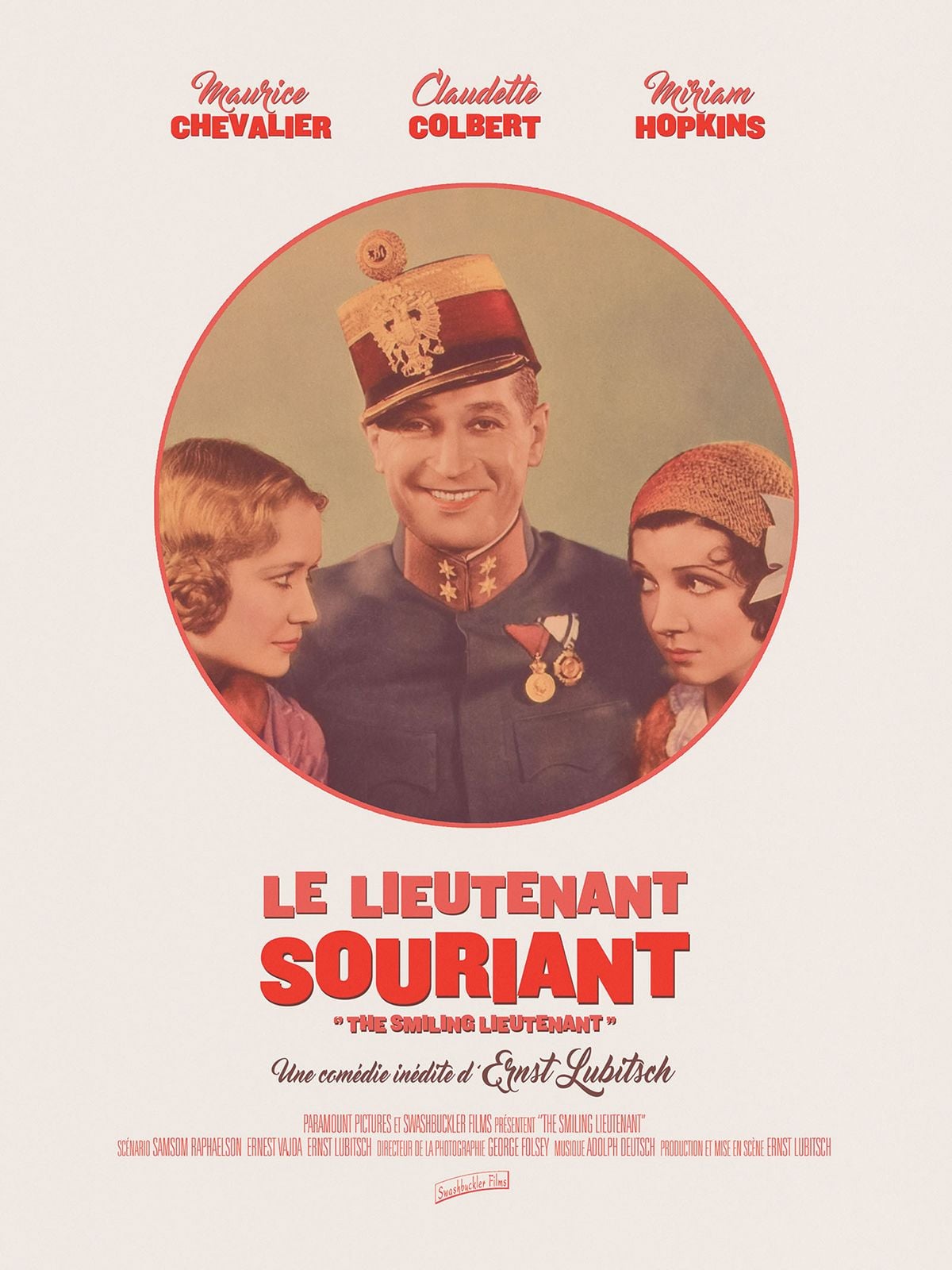 Affiche de Le Lieutenant souriant