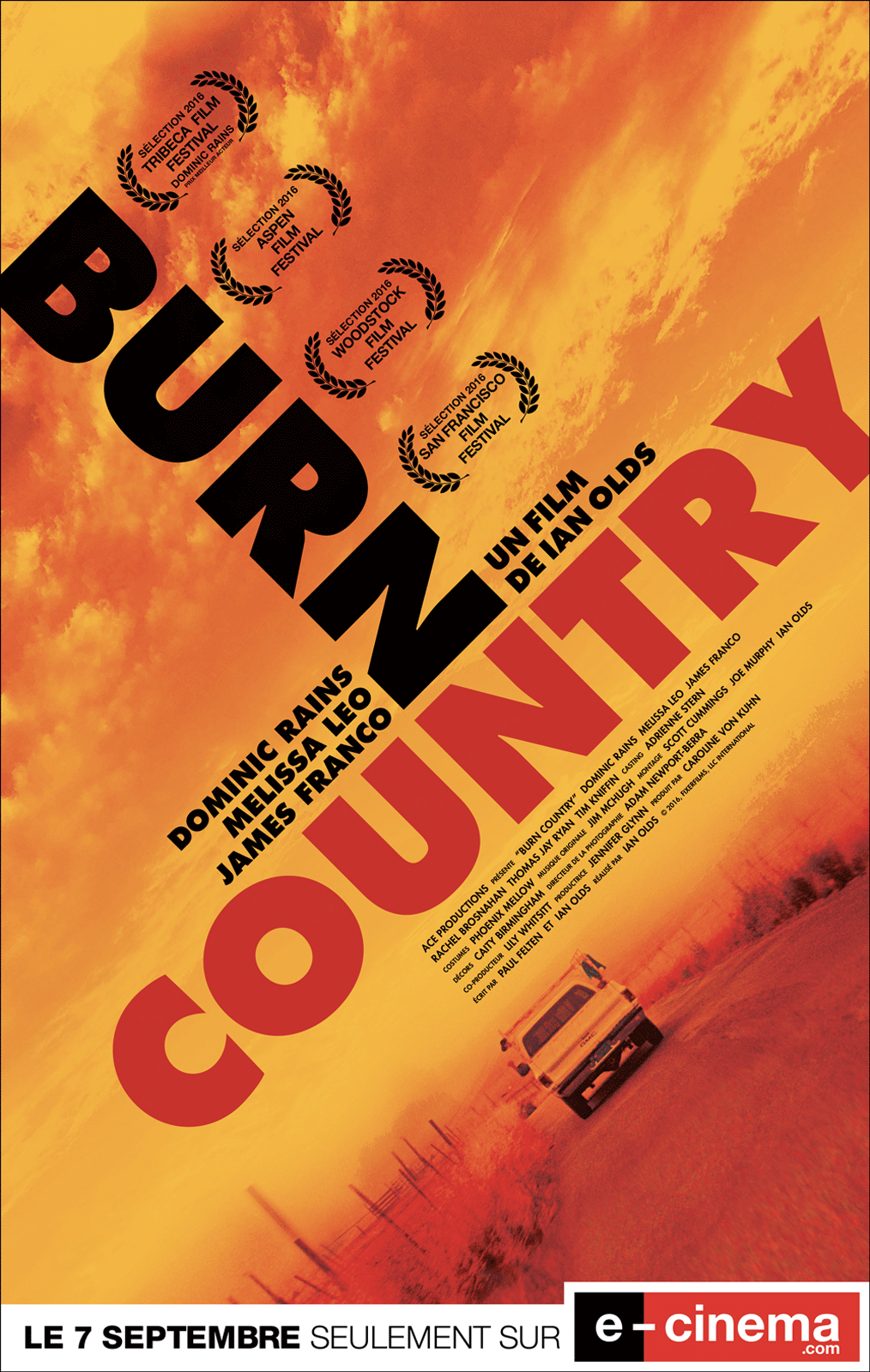 Burn Country - Film 2016 - AlloCiné