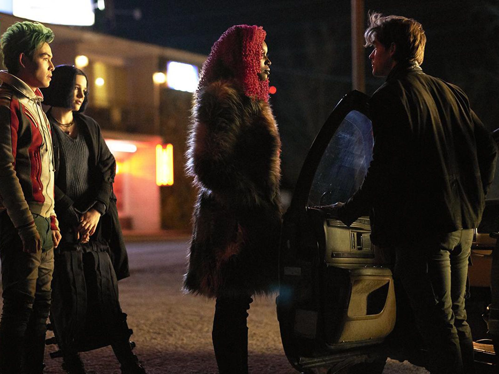 Films Et Séries Tv Avec Teagan Croft Titans : Photo Anna Diop, Brenton Thwaites, Ryan Potter, Teagan Croft