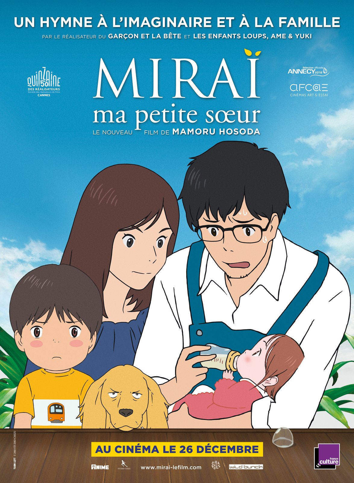 poster de MIRAI MA PETITE SOEUR