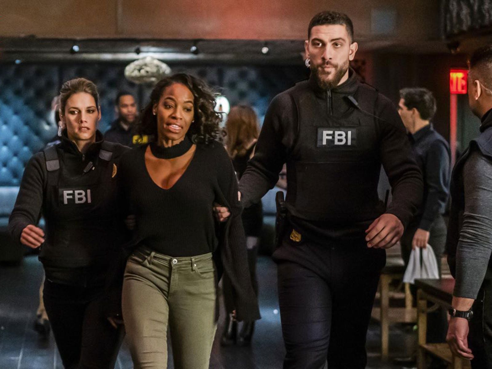 F.B.I. : F.B.I. : Photo Missy Peregrym, Zeeko Zaki, Milauna Jackson