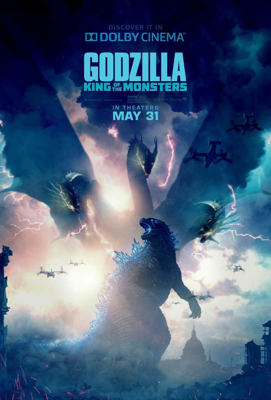 Affiche du film Godzilla 2 Roi des Monstres Photo 15 sur 47 AlloCiné