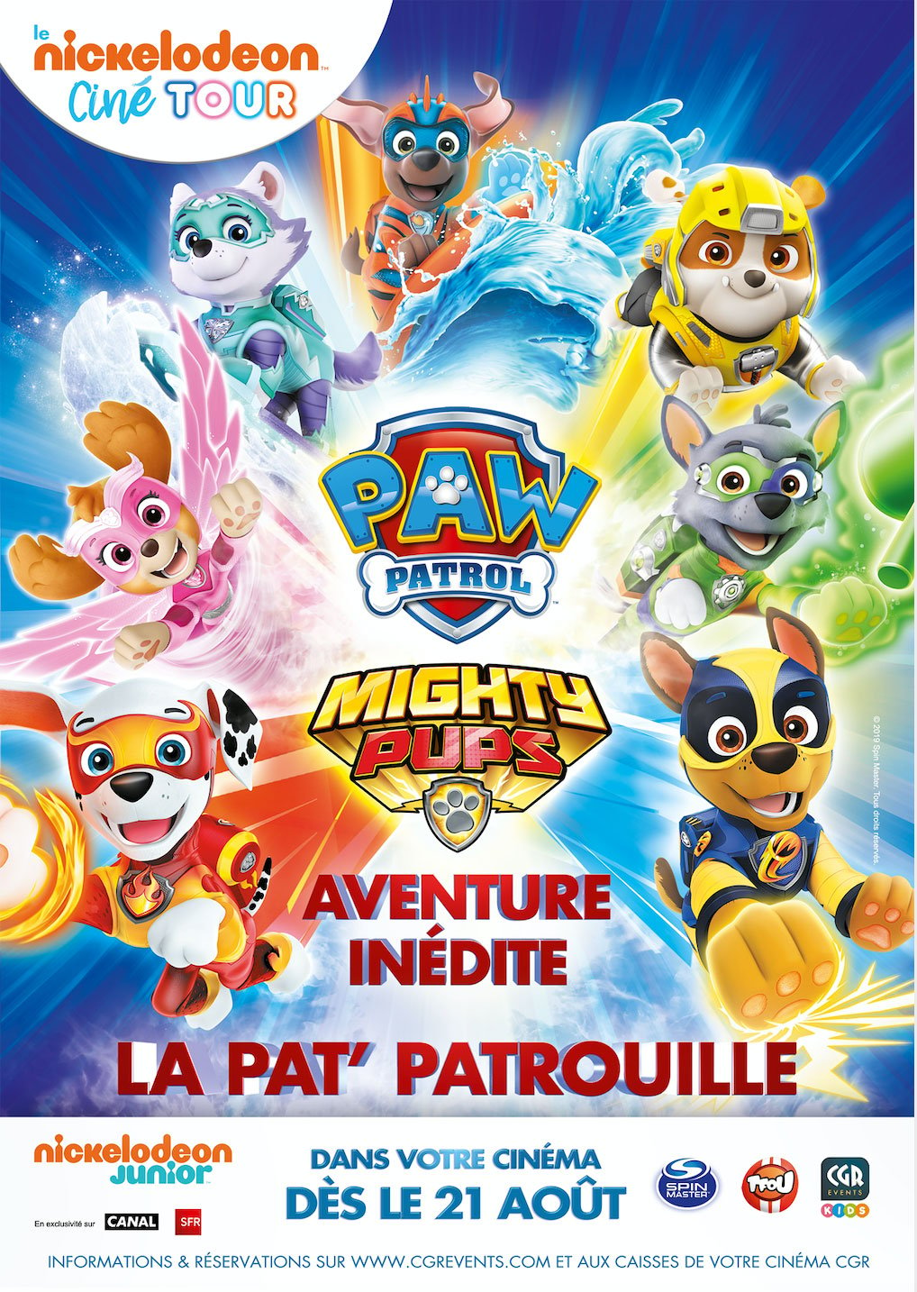 La Pat' patrouille 2 (the Mighty movie) - Activités et
