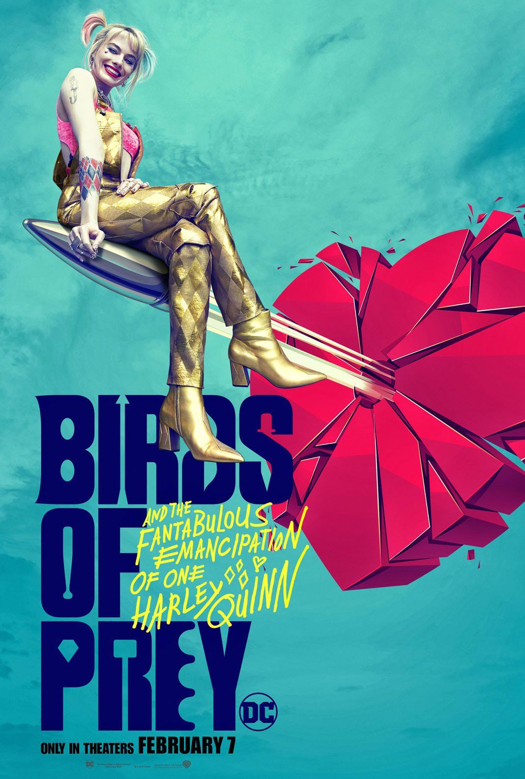 Affiche Du Film Birds Of Prey Et La Fantabuleuse Histoire De Harley Quinn Photo 34 Sur 36 6680