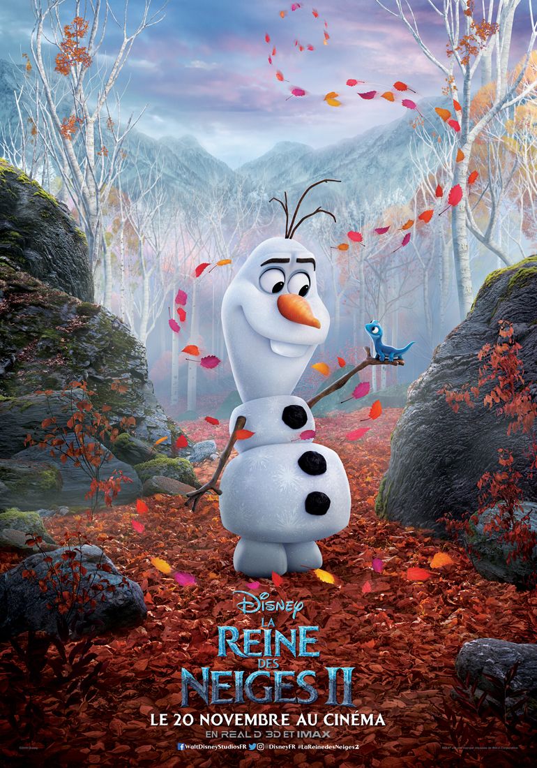 Affiche Du Film La Reine Des Neiges Ii Photo 17 Sur 46 Allociné