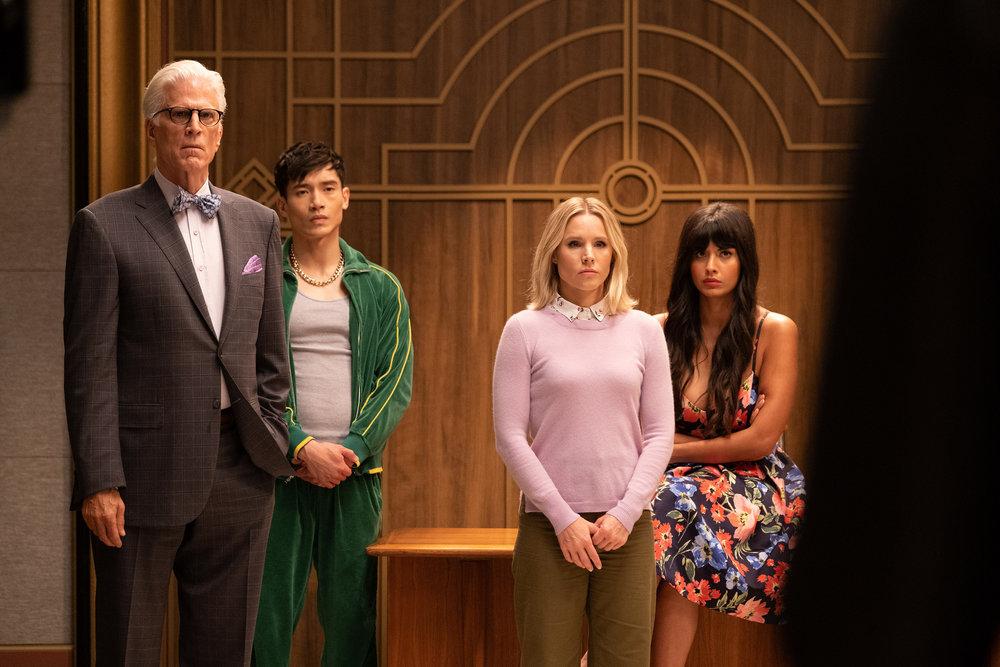 The Good Place The Good Place Photo Kristen Bell Ted Danson 18 Sur 230 Allociné