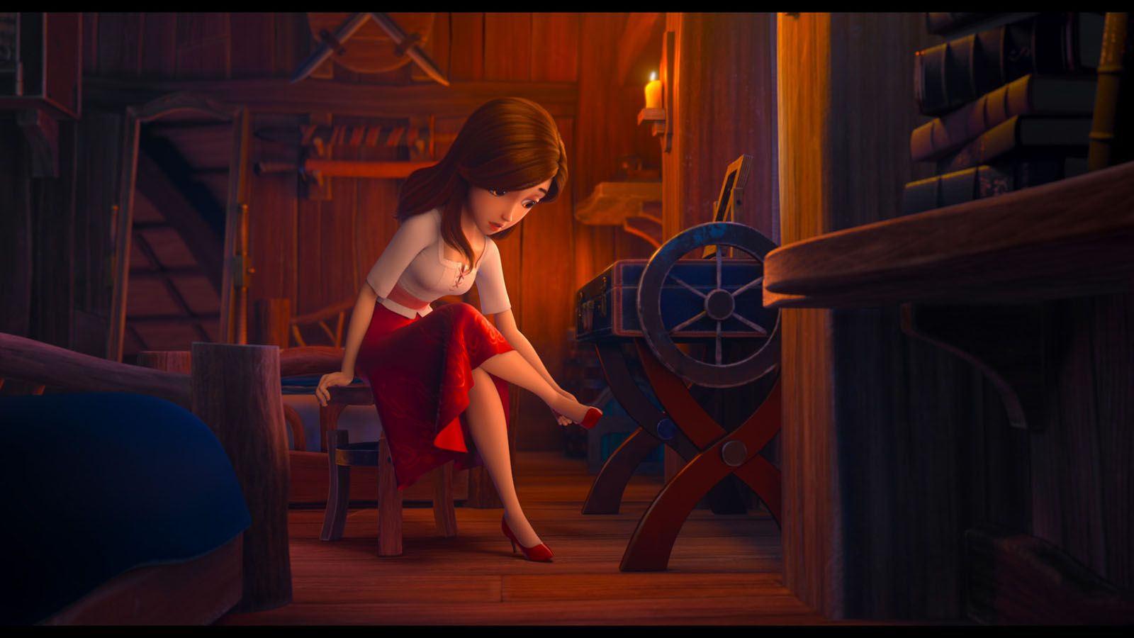 Photo du film Blanche Neige, les souliers rouges et les sept nains