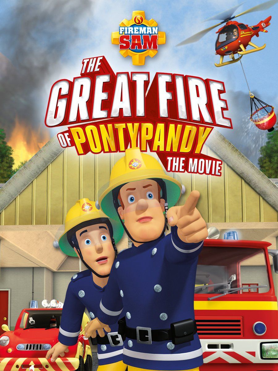 Affiche du film Sam le pompier : Le grand incendie de Pontypandy ...